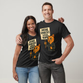T-shirt Plus de collations moins de siestes (Unisexe)