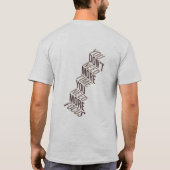 T-shirt Plus de concentration, moins de temps (Dos)