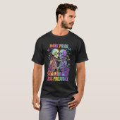 T-shirt Plus de fierté moins de préjugé (Devant entier)