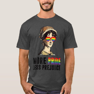 T-shirt Plus de fierté moins de préjugés Ami LGBT