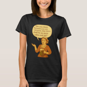 T-shirt Plus de gâteaux ni de bière ?