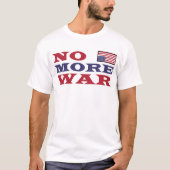 T-shirt Plus de guerre avec le drapeau (Devant)