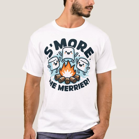 T-shirt plus de jour - C'est plus le Merrier ! (Devant)