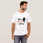 T-shirt Plus de livres S'il vous plaît Cool Halloween Ghos (Devant entier)