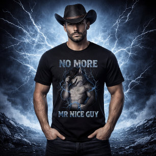 T-shirt Plus de Monsieur Gentil Garçon Mème drôle de Loup