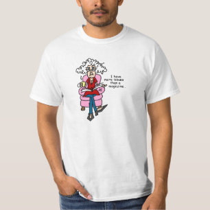T-shirt Plus de numéros qu'un Humour de magazine