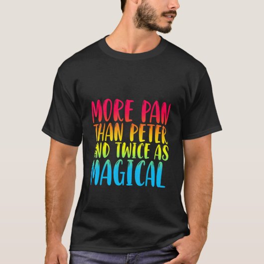 T-shirt Plus De Pan Que Peter Et Deux Fois Comme Magique (Devant)