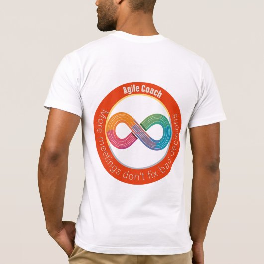 T-shirt Plus de réunions ? Oh non ! (Dos)