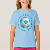T-shirt Plus de soccer Turquoise (Devant)