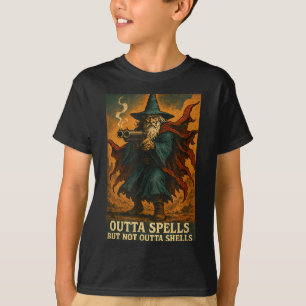 T-shirt Plus de sorts mais pas sans coquilles Magicien Fan