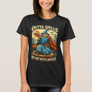 T-shirt Plus de sorts mais pas sans coquilles Magicien Fan