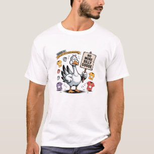 T-shirt Plus de stupide oie – Drôle de protestation de l'o
