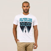 T-shirt Plus de temps pour les discussions | Urbain sombre (Devant entier)