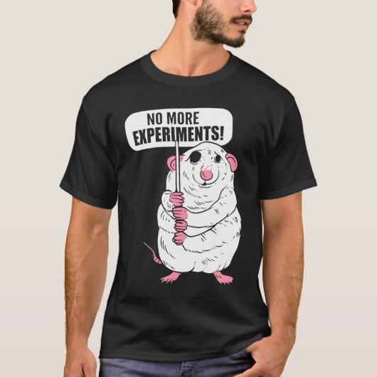 T-shirt Plus d'expériences Conservationniste ou Écologiste (Devant)