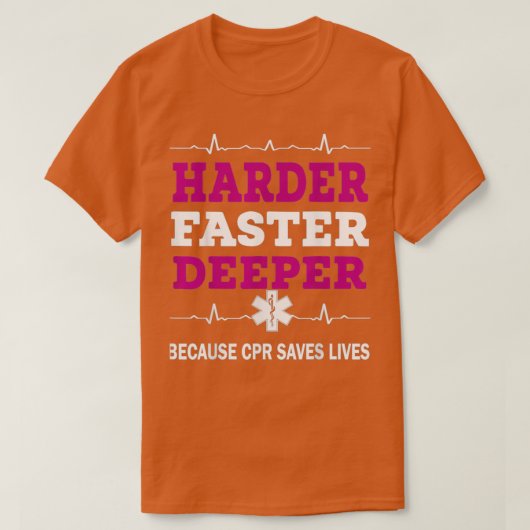 T-shirt Plus difficile à atteindre plus rapidement parce q (Design devant)