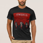 T-SHIRT PLUS D'OMERTA AVEC LE GOUVERMENT (Devant)