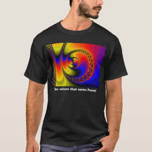 T-shirt Plus d'où cela est venu !