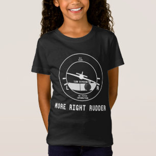 T-Shirt Plus Droit Pilote Cfi instructeur de vol Cadeau pi