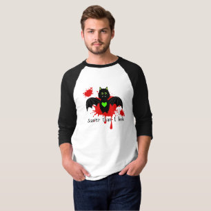 T-shirt Plus Effrayant Que Je N'Ai L'Air D'Une Chirte Bat 