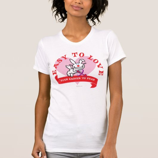 T-shirt Plus facile à craindre (Devant)