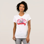 T-shirt Plus facile à craindre (Devant entier)