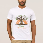 T-shirt Plus Fort Après La Tempête (Devant)