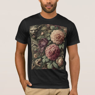 T-shirt Plus fort que des fleurs - gothique victorien