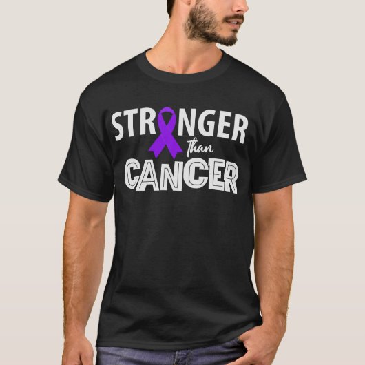 T-shirt plus fort que le cancer (Devant)