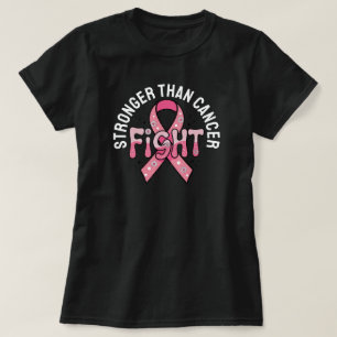 T-shirt Plus fort que le cancer
