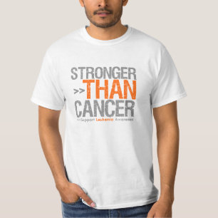 T-shirt Plus fort que le Cancer - leucémie