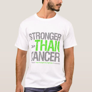 T-shirt Plus fort que le cancer - Lymphome de non-Hodgkin