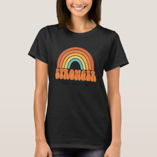 T-shirt Plus forte que hier Motivational Inspirational