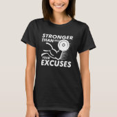 T-shirt Plus forte que vos discussions (Devant)