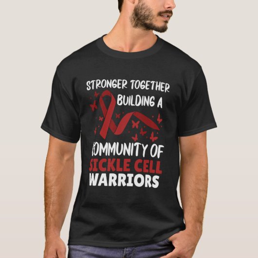 T-shirt Plus Forts Ensemble Construire Une Communauté Drep (Devant)