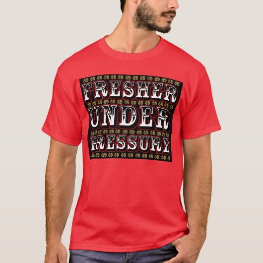 T-shirt Plus frais sous pression (noir) (Devant)