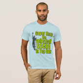 T-shirt plus gaie que la scène supérieure de volleyball (Devant entier)