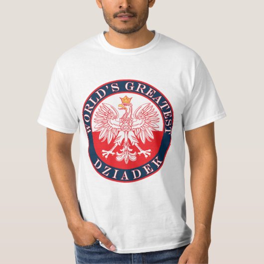 T-shirt Plus grand Dziadek du monde (Devant)