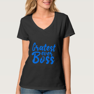 T-shirt Plus grand jamais Boss