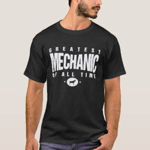 T-shirt Plus Grand Mécanicien Automobile De Tous Les Temps