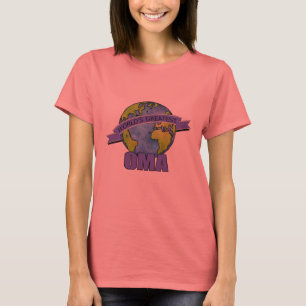T-shirt Plus grand Oma du monde