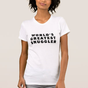 T-shirt Plus grand Snuggler du monde
