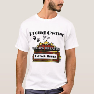 T-shirt Plus grand Tosa Inu du monde fier de propriétaire