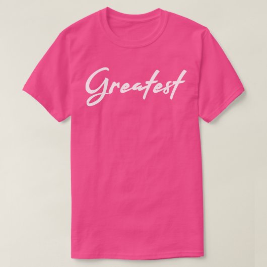 T-shirt Plus grande calligraphie (Design devant)