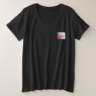 T-Shirt plus grootte het koele ontwerp van de dame