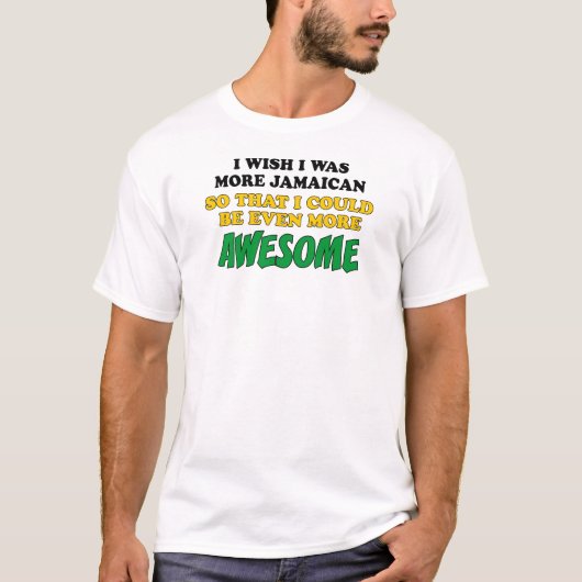T-shirt Plus Jamaïcain encore plus stupéfiant (Devant)