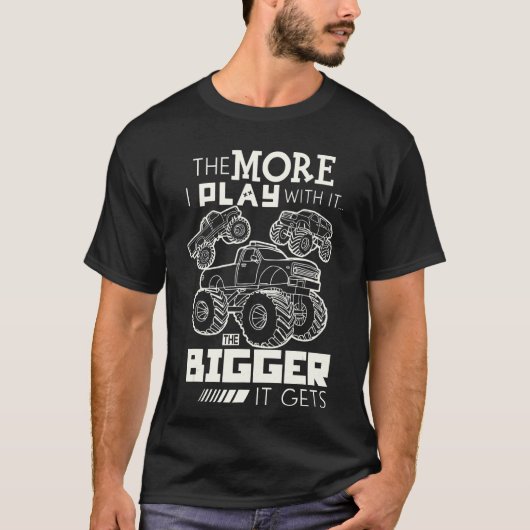 T-shirt Plus je joue avec elle plus elle devient drôle O (Devant)