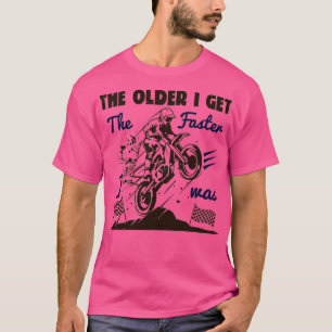 T-shirt Plus je vieillis, plus j'étais amateur de vélo Dir