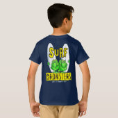 T-shirt Plus mordre blanc (Dos entier)