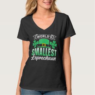 T-shirt Plus Petit Leprechaun Irlandais Irlande St Patrick
