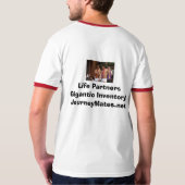 T-shirt Plus que juste un joli visage (Dos entier)